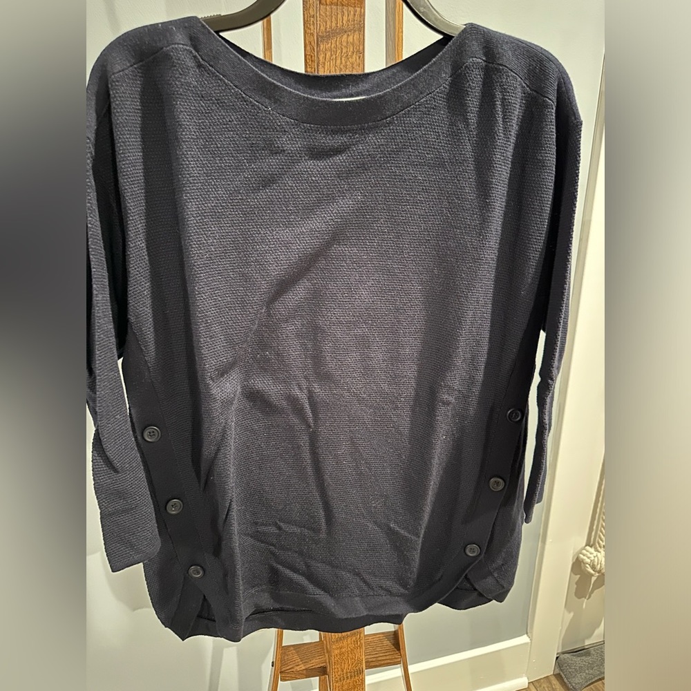 Talbots medium navy sweater